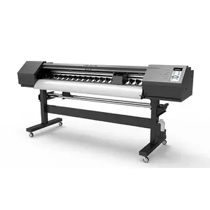 Impresora solvente X2 firejet eco, con cabezal de impresión i3200 dx5, para impresión en vinilo y baner flexible