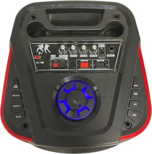 Altavoz De Karaoke Baffle Bluetooth Avec Micro Sans Fil Altavoces grandes Al Aire Libre Dj Party Karaoke Altavoz con micrófono y Bluetooth - Product Image 5