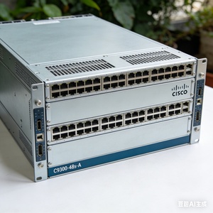 สวิตช์รุ่นใหม่ C9300-48S-A 9300, สวิตช์ 48xGE SFP/โมดูลาร์อัปลิงค์/สวิตช์ระดับองค์กร - Product Image 2