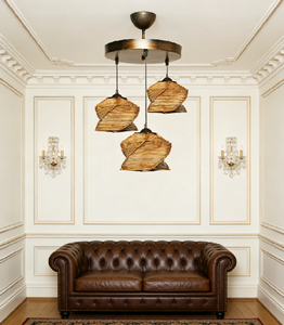 Lámpara Colgante de Ratán Natural Hecha a Mano, Ecológica, Estilo Boho, de Bambú, para Comedor, <span class=keywords><strong>Cocina</strong></span>, Sala de Estar, ODM, Fácil Instalación en Techo - Product Image 4
