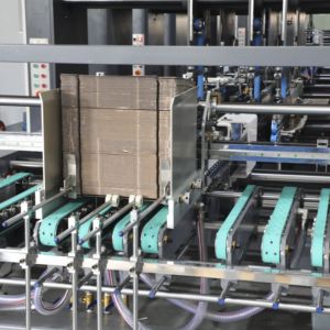 ROLAM PCS 4 6 Corner Corrugated Carton Folder Gluer with Sheet Kicker Automatic Crash Lock Bottom Folding Gluing <strong>Machine</strong> - Product Image 6