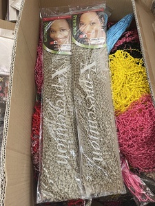 24" 100g/pack Curly Zizi Crochet Box <strong>Braids</strong> <strong>Pink</strong> Blue Micro Strands Wave Synthetic High Temperature Fiber Machine Braiding - Product Image 6