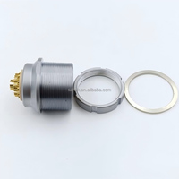 Connecteur autobloquant circulaire Push-pull EEG 5B avec 16 broches compatible avec la prise métallique de haute précision originale de la série B