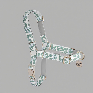 Arnés de perro personalizado de lujo a la moda algodón transpirable con patrón sólido estilo personalizado OEM ODM al por mayor - Product Image 1