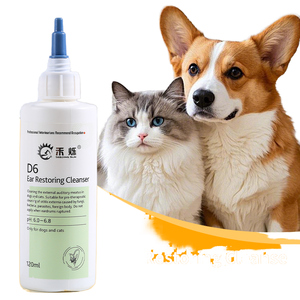 Großhandel Luxus Stocked <span class=keywords><strong>Pet</strong></span> Ear Cleaner Lösung 200ml für Hunde Katzen-CE ISO-zertifiziert All Seasons Use Beruhigt Juckreiz reinigt - Product Image 2