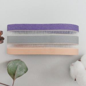 Logo personnalisé en relief antidérapant élastique Spandex/Nylon sangle couleur brillant dames HH4K marque personnalisé fabricant produit - Product Image 5