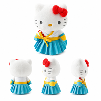 Peluches en gros Hello Kitty, figurines d'anime en peluche de 8 pouces, adorables jouets pour machine à griffes, pour enfants, vente en gros