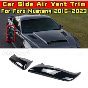 Car Side Bumper Air Intake Vent Splitte Accessories for Ford Mustang 2016-2023 Rear Bumper <b>Splitter</b> Cover Air Vent Trim Body Kit - Product Image 2