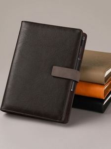 Carnet de notes A5 multifonctionnel créatif pour affaires, avec couverture en cuir effaçable, imperméable et durable, à feuilles mobiles, fournitures scolaires - Product Image 4