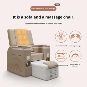 Sillón de Pedicura Automático de Lujo con Reclinación de 180 Grados, Masaje, Spa para Pies, Sofá Profesional para Salón de Belleza y Pedicura - Product Image 3