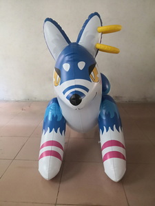 Beile 2026, Animal Inflable de PVC Personalizado de 2.5m de Largo, Zorro Azul en Venta - Product Image 2