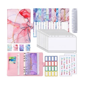 Set di Agende Budgetarie A6 all'Ingrosso, Sistema di Gestione del Budget con Buste per Contanti, Pianificatori con Fogli per le Spese e Etichette Adesive - Product Image 1