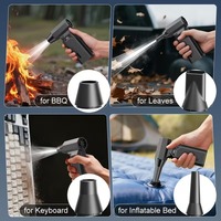 Certifié PPWR. Mini souffleur d'air comprimé portable 110000RPM, ventilateur 80W rechargeable, sécheur de voiture, clavier PC