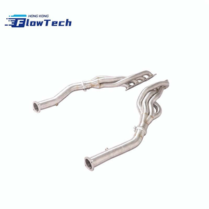 เฮดเดอร์ท่อยาวประสิทธิภาพสูง FlowTech T304 สแตนเลสสตีล สำหรับ Dodge Ram 1500 TRX 6.2L Supercharged HEMI – ติดตั้งแบบยึดตรง - Product Image 6