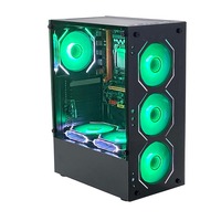 Boîtier PC de jeu de haute qualité Pcooling, format mid-tower, avec fenêtre latérale, boîtier PC de jeu