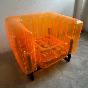 Outdoor <b>Inflatable</b> <b>Sofa</b> Waterproof Luxury Air <b>Sofa</b> Durable Garden Chair with Colorfast Finish for Hotels - Product Image 4