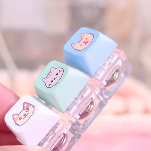 สวิตช์คีย์บอร์ด asmr Fidget keycap พวงกุญแจพลาสติกพร้อมเสียงคลิกกลไก - Product Image 4