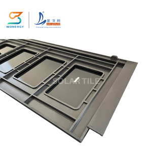 EEG Germany <strong>High</strong> <strong>Efficiency</strong> <strong>Solar</strong> Photovoltaic BIPV <strong>Solar</strong> <strong>Module</strong> Integrated &amp; Roof Tile 2 in 1 <strong>Solar</strong> Roof Tiles for Residential - Product Image 3