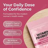 Complément alimentaire en gommes probiotiques Vanwin OEM/ODM pour favoriser l'équilibre digestif, probiotiques féminins, compléments alimentaires pour la santé vaginale