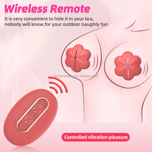 Verstellbares wasserdichtes G-Punkt-Massage gerät für Frauen NEU Rosen farbenes fern gesteuertes Nippel klemmen-verstellbares weibliches Sexspielzeug - Product Image 3