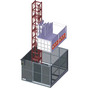 GJJ 2022 construction hoist building construction elevator from manufacturer