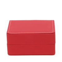 Boîte d'emballage de luxe pour montre avec logo personnalisé en relief ou en creux, boîte en carton rigide à rabat pour marque de montres, vente en gros