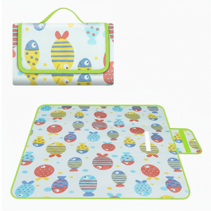 Custom Logo Extra Large Foldable Picnic <b>Blanket</b> Waterproof Outdoor <b>Camping</b> Beach Mat Hiking Wholesale - Product Image 1