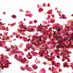 Pétales de <span class=keywords><strong>Rose</strong></span> rouge séchées de haute qualité pétale de fleur de <span class=keywords><strong>Rose</strong></span> comestible pour la décoration de gâteau de thé confettis de mariage bougie fabrication de savon - Product Image 6