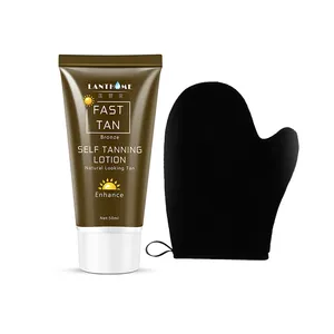 Glove Private Label Dark Oil Gloves Spray Cream For Tan Tanning Lotion Mitt