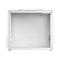 Boîtier de PC portable pour jeux en acier SPCC de 0,8 mm avec verre trempé, poignée intégrée, tour moyenne MATX