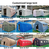 Couverture gonflable résistant aux intempéries Parc Garage Abri de voiture Auvent Garage Tente Carport simple ou multiple portable en acier Voiture Gara