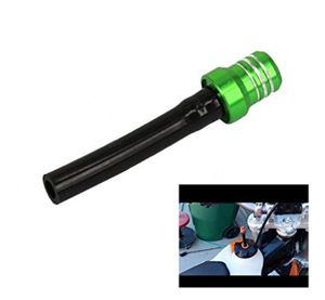 CNC Dual-Tone Modified Fuel Tank Cap with <b>Steel</b> <b>Ball</b> for Off-Road Motorcycles - Product Image 3