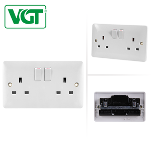 <strong>Butt</strong> Light <strong>Plug</strong> VGT CV13 OEM 250V British Standard 13A <strong>UK</strong> 3 Pin Electrical <strong>Plug</strong>,wall Socket <strong>Plug</strong> Switch and Socket Manufacture - Product Image 6