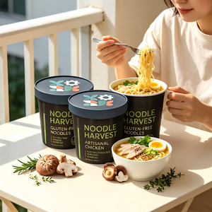 Pâtes Keto Faible en Calories et en Matières Grasses, Nouilles Shirataki, Repas Instantané, Fournisseur d'Aliments en Marque Blanche - Product Image 4