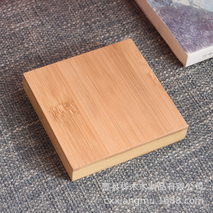 Caja de almacenamiento de insignias de bambú, caja rectangular extraíble de madera plana para colección de medallas y monedas, embalaje para regalos y manualidades - Product Image 4