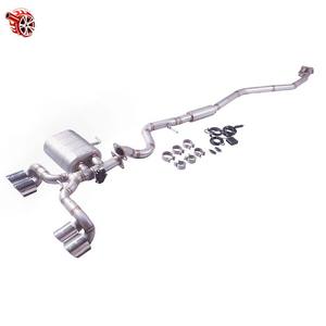 Válvula Electrónica de Escape Remota de Gama Media para BMW Serie 3 320I 325I 330I <span class=keywords><strong>E90</strong></span> 2.0L 2.5L 3.0L, Aleación de Titanio, Lámina de Acero de 1.5mm - Product Image 1