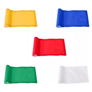 Ventas calientes Impresión a todo color Tubo duradero Inset Deportes al aire libre Logotipo impreso personalizado Pequeñas banderas de golf de doble cara - Product Image 3