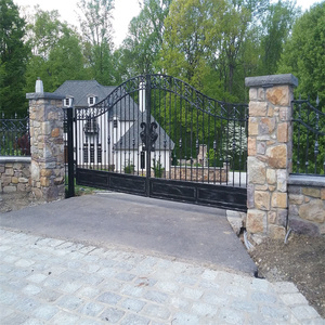 CBMmart Modern Steel <strong>Gate</strong> <strong>Grill</strong> <strong>Design</strong>/house <strong>Latest</strong> Main Swing Simple Driveway Wrought Iron <strong>Gate</strong> - Product Image 4
