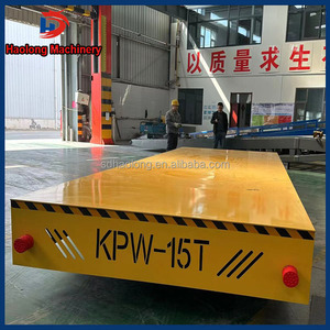 Tùy chỉnh bốn bánh xe tải phẳng mới Thép Kéo phẳng <span class=keywords><strong>Trailer</strong></span> cho kho vật liệu xử lý trực tiếp từ nhà máy - Product Image 5