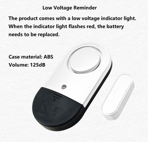 جهاز إنذار مغناطيسي مستقل للأبواب مضاد للسرقة بصوت 125 ديسيبل - Product Image 5