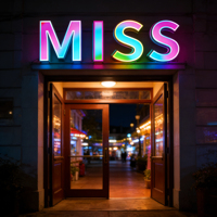Letrero LED RGB Personalizado para Exteriores, Letrero Luminoso a Todo Color con Logotipo Personalizado, Letrero Programable con Letras 3D para Negocios