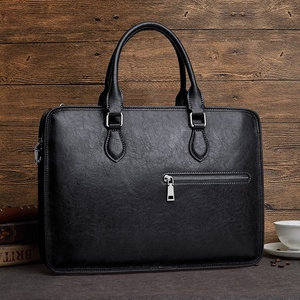 Sac à main pour <span class=keywords><strong>homme</strong></span> WilliamPOLO <span class=keywords><strong>en</strong></span> <span class=keywords><strong>cuir</strong></span> de vache véritable, sac messager haut de gamme, grand format, style souple, pour <span class=keywords><strong>ordinateur</strong></span> portable, imperméable - Product Image 1