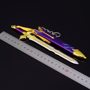 ดาบตำนานเซลด้าแบบจำลอง ขนาด 21.5 ซม. ทำจากโลหะทั้งหมด พร้อมปลอกดาบไร้รอยต่อ ของสะสมจากไฮรูล - Product Image 5