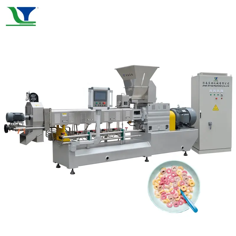Breakfast Cereals Corn Flakes Manufacturing extruded Machine