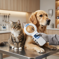Lecteur de puces animales FDX-B 134,2 kHz, lecteur d'étiquettes RFID pour animaux ISO11784/ISO11785 longue portée USB 1000 IDs OEM