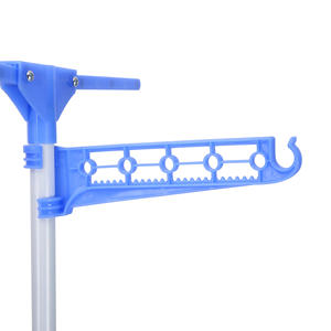 Multifuncional plegable de hierro de tres capas de pie para baño/sala de estar tendedero toallero ala fresca ecológica - Product Image 3