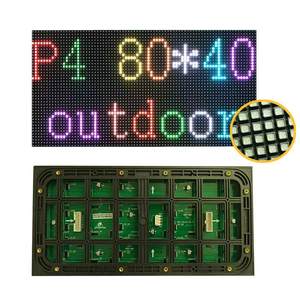 P4 आउटडोर rgb नेतृत्व वाला डिस्प्ले मॉड्यूल 12.6x6.3 इंच का नेतृत्व वाला पैनल विज्ञापन बोर्ड 4500cd/<span class=keywords><strong>m</strong></span> चमक और 1 वर्ष की वारंटी - Product Image 2