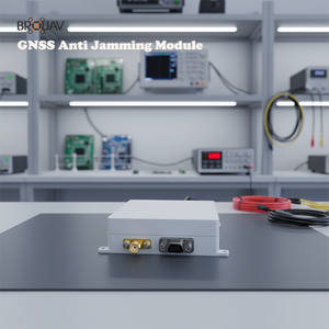 BROUAV Dispositif GNSS 8 canaux de défense GPS anti-brouillage et anti-spoofing avec résistance aux interférences de 95 dBc pour drones/UAV - Product Image 1