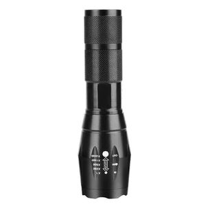 Linterna LED de Mano Recargable USB de Aleación de Aluminio, 1000 Lúmenes, Resistente a Salpicaduras, para Exteriores, XML T6, con Zoom - Product Image 4