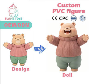 Custom PVC Resin ABS Drip Glue <strong>Toy</strong> Free Mold Design Mini Figure Model <strong>Toy</strong> for Brand Mascots Phthalate Free Collectible - Product Image 1